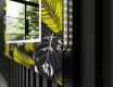 Dekorativer Spiegel mit LED-Beleuchtung für den Flur - Gold Jungle #11