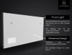 Badspiegel mit LED L77 SMART Apple #5